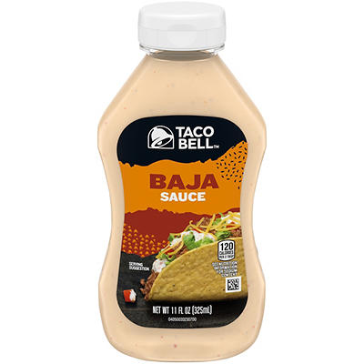 Taco Bell Baja Sauce, 11 fl oz Bottle