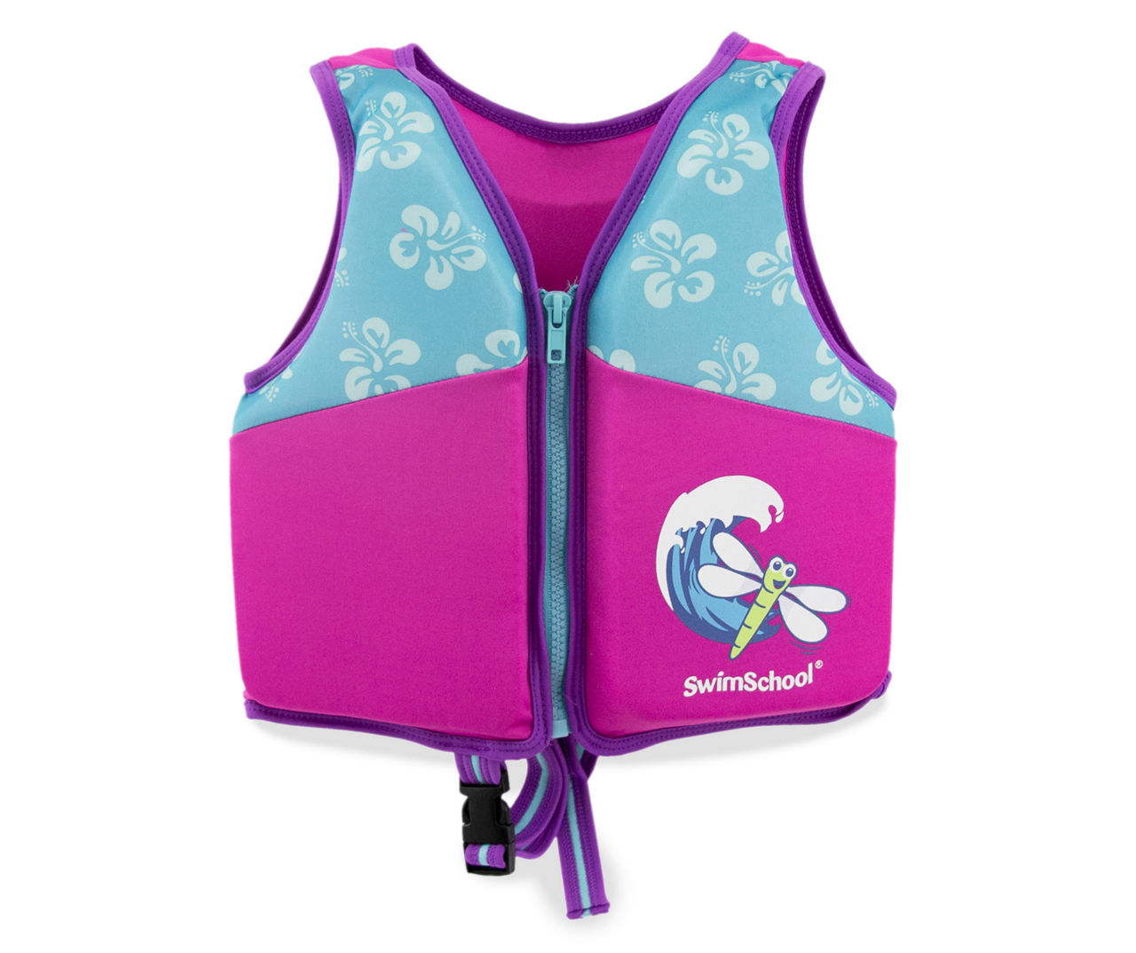 SwimSchool Pink Level 2 Swim Trainer Vest, Size S/M Big Lots