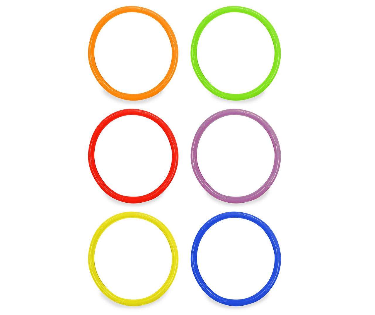 Rainbow 6-Piece Diving Rings Set
