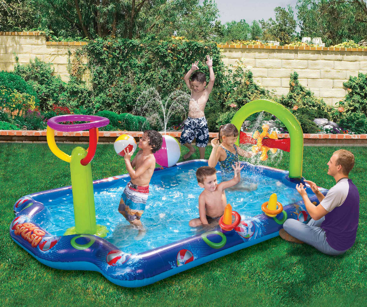 inflatable kid pool