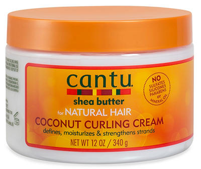 Shea Butter for Natural Hair Coconut Curling Cream, 12 Oz.