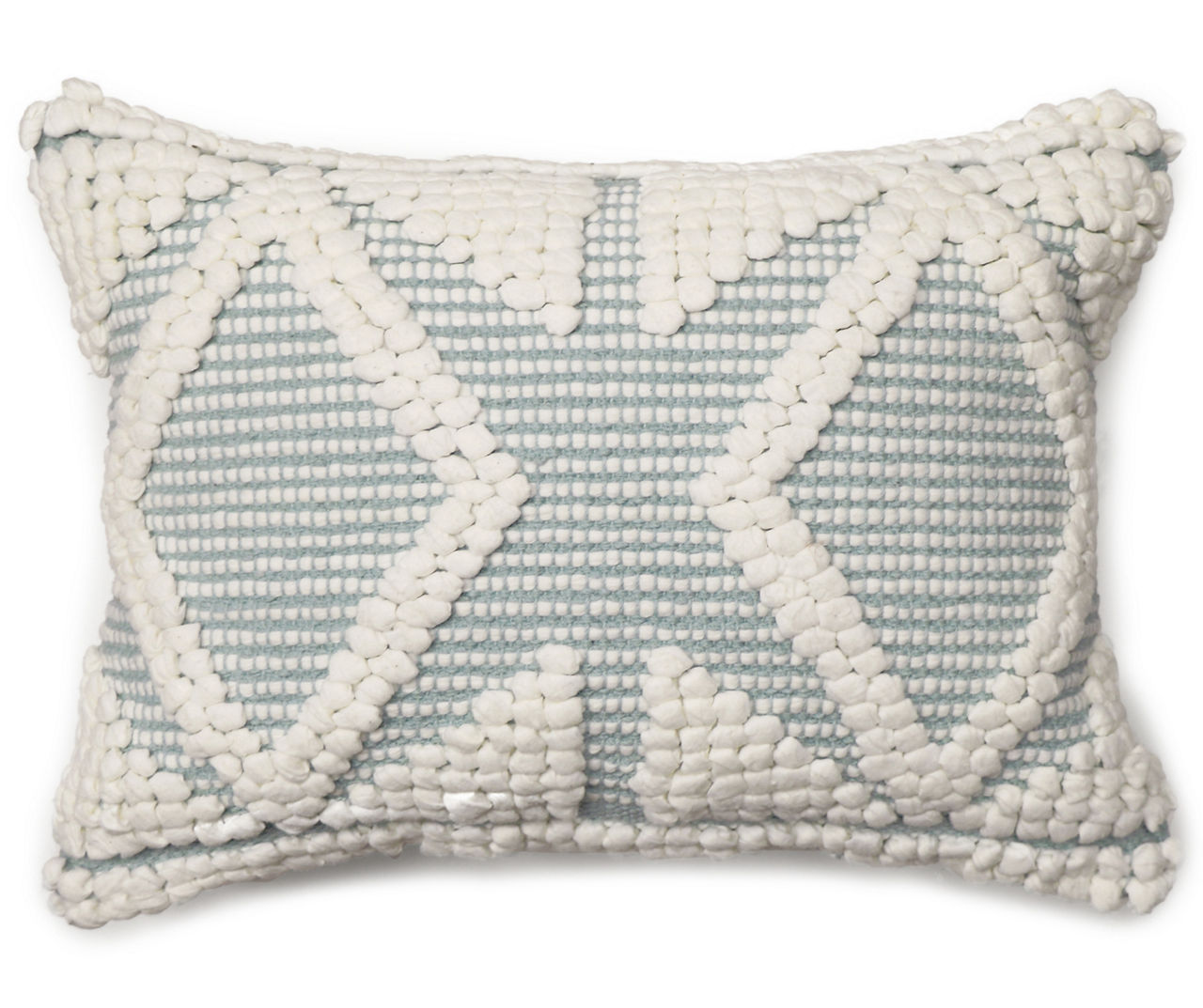 Pair Small Designer Lumbar Pillows