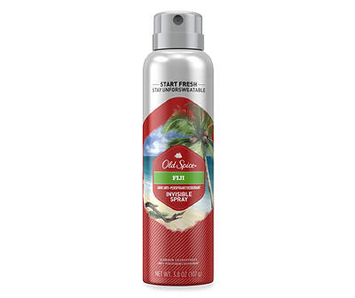 Old Spice Invisible Spray Antiperspirant and Deodorant for Men, Fresher Fiji, 3.8 Oz.