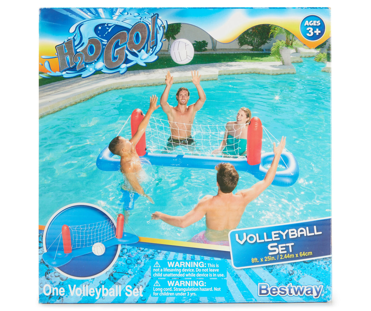 LVAOSTT Inflatable Volleyball Court 33FT Volleyball Net for Pool Backyard  Beach Outdoor Game with 800w Air Pump, Pool Volleyball Net/Water Volleyball  Field - Yahoo Shopping
