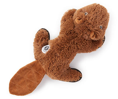 Plush Beaver Squeaker Dog Toy