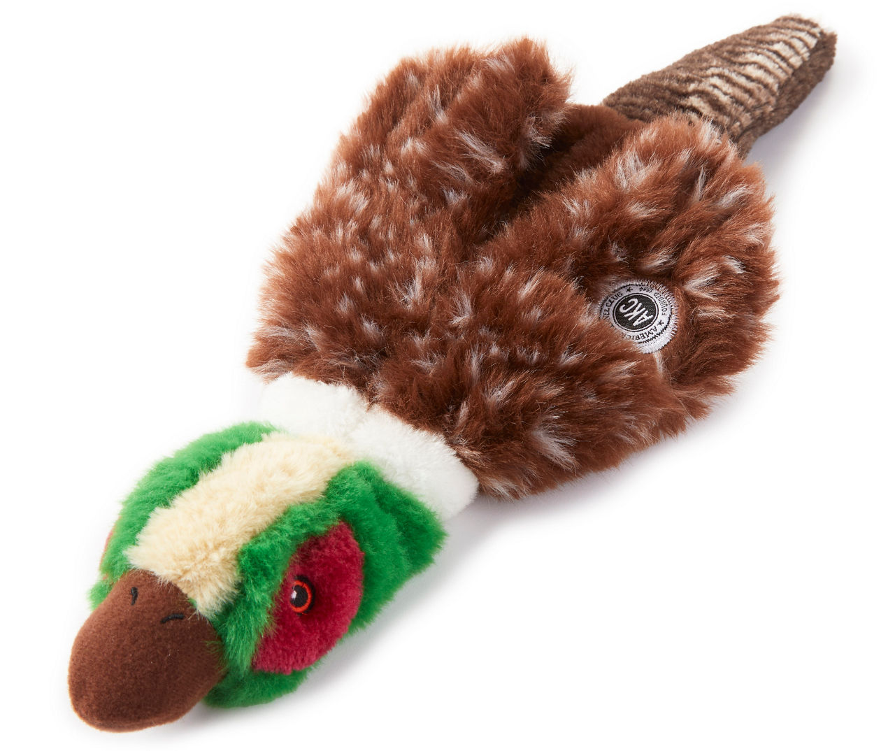 stuffed pheasant dog toy