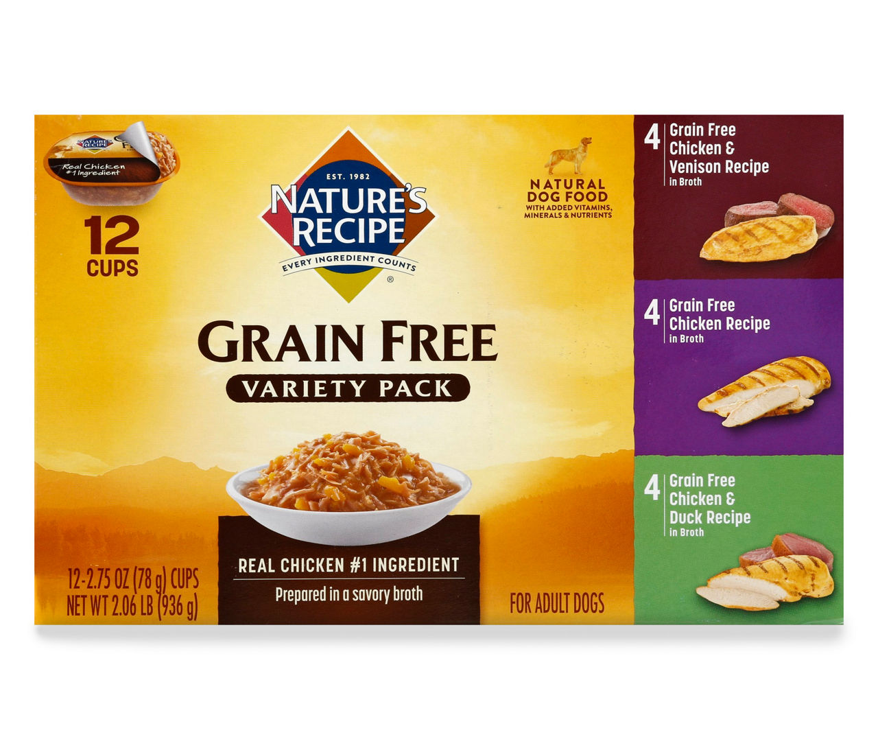 Nature s Recipe Grain Free Variety Pack 12 Count Big Lots