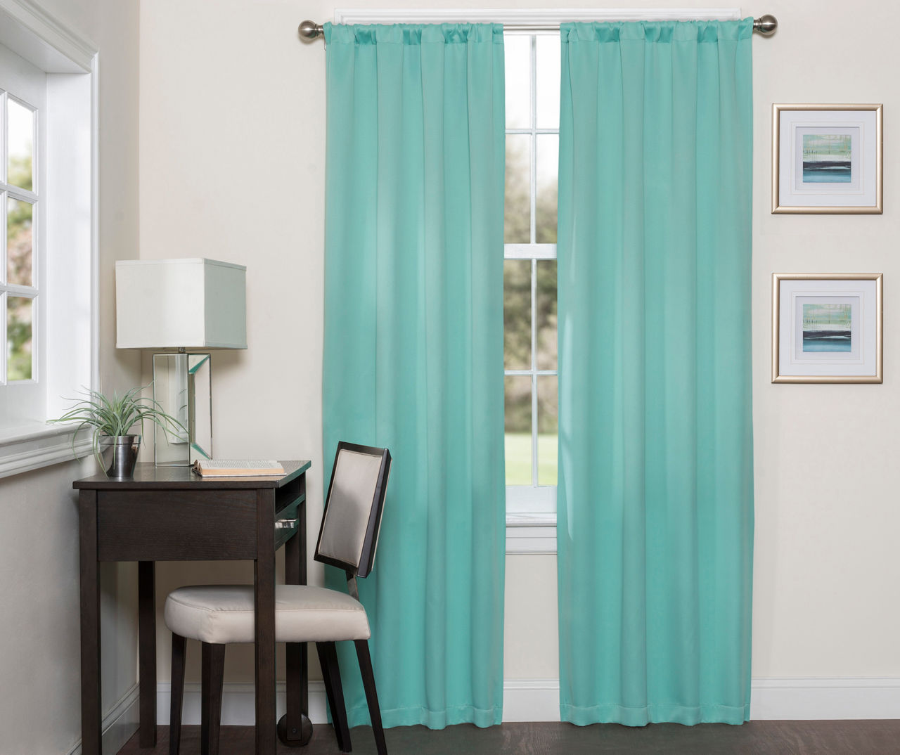Tiffany Blue Curtains