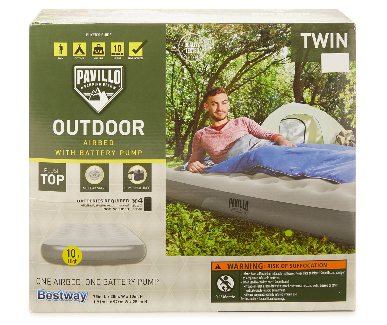 Pavillo air mattress best sale