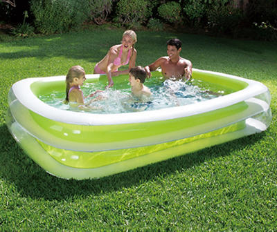 8'7" x 5'9" Deluxe Family Inflatable Pool