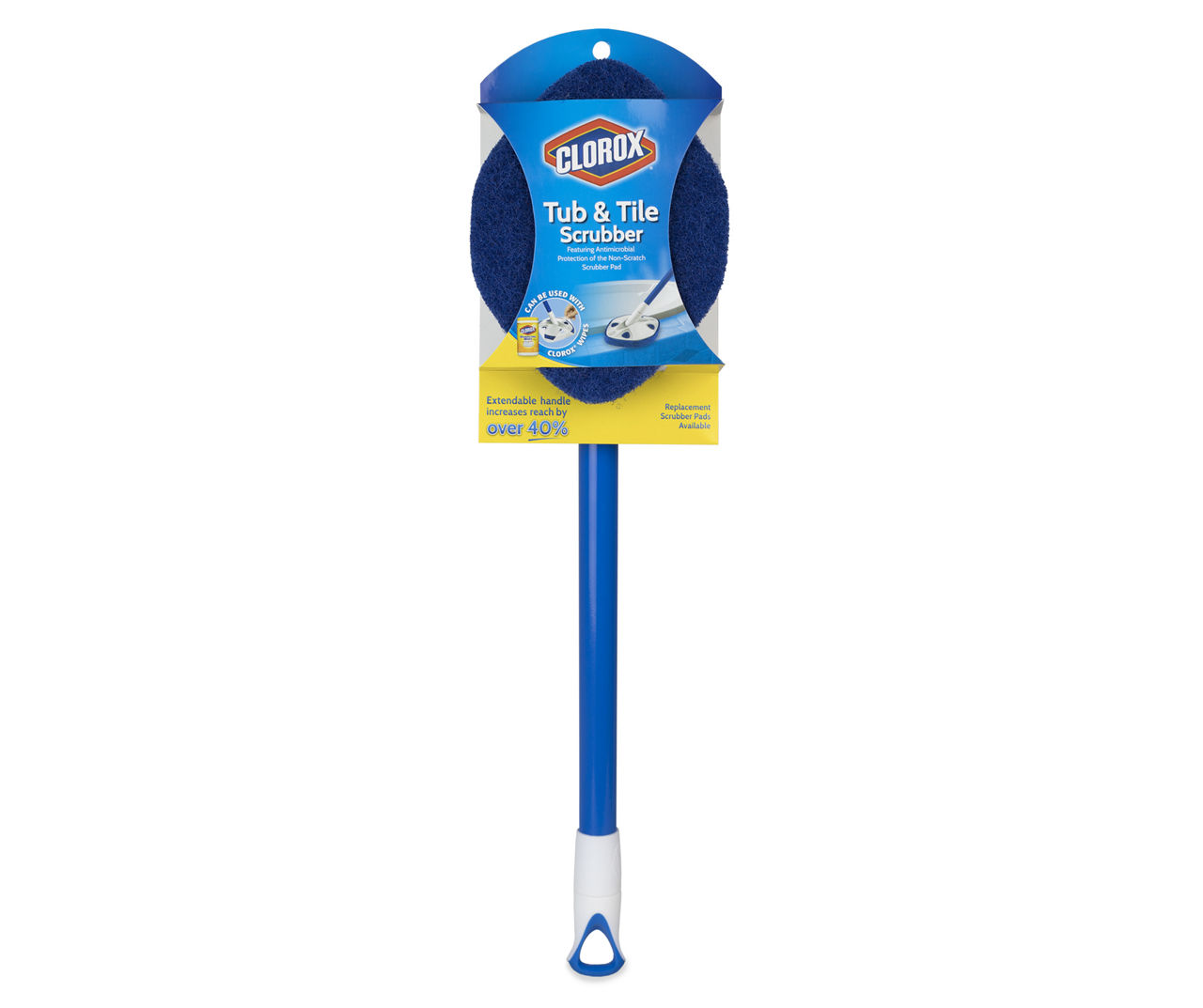 Clorox Extendable Pole Tub & Tile Scrubber : Target