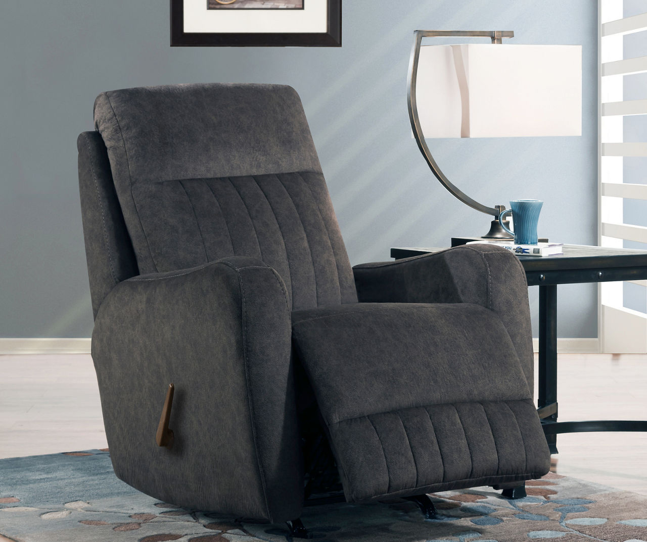 Serenity Brown Rocker Recliner | Big Lots