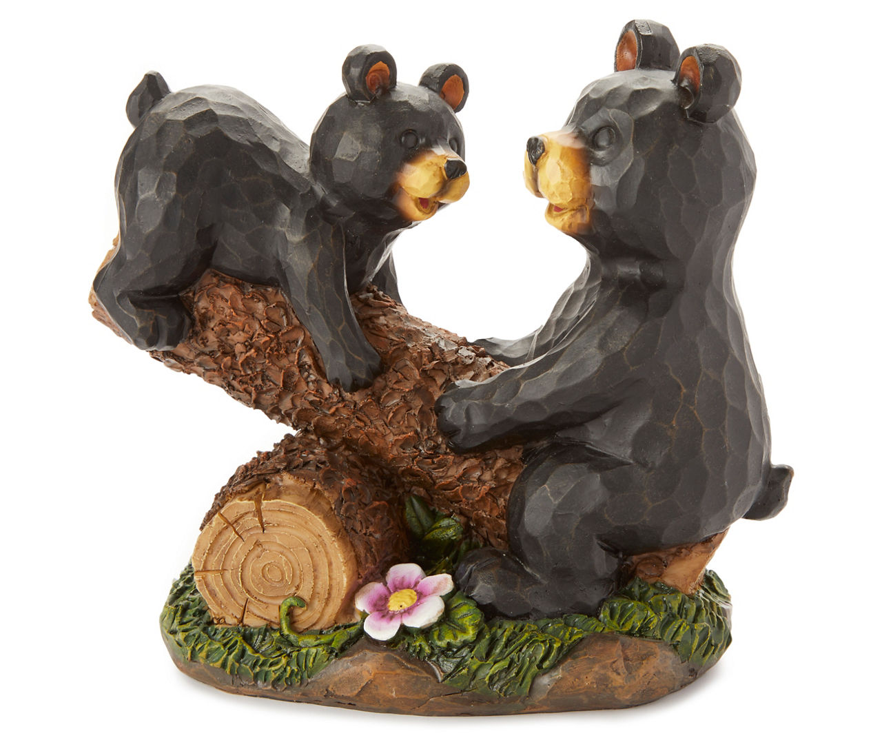 Mama Bear and Cubs Yard Figurine