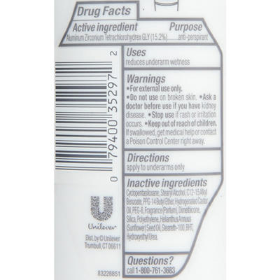 Dove� Advanced Care Cool Essentials Anti-Perspirant Deodorant 2.6 oz. Stick
