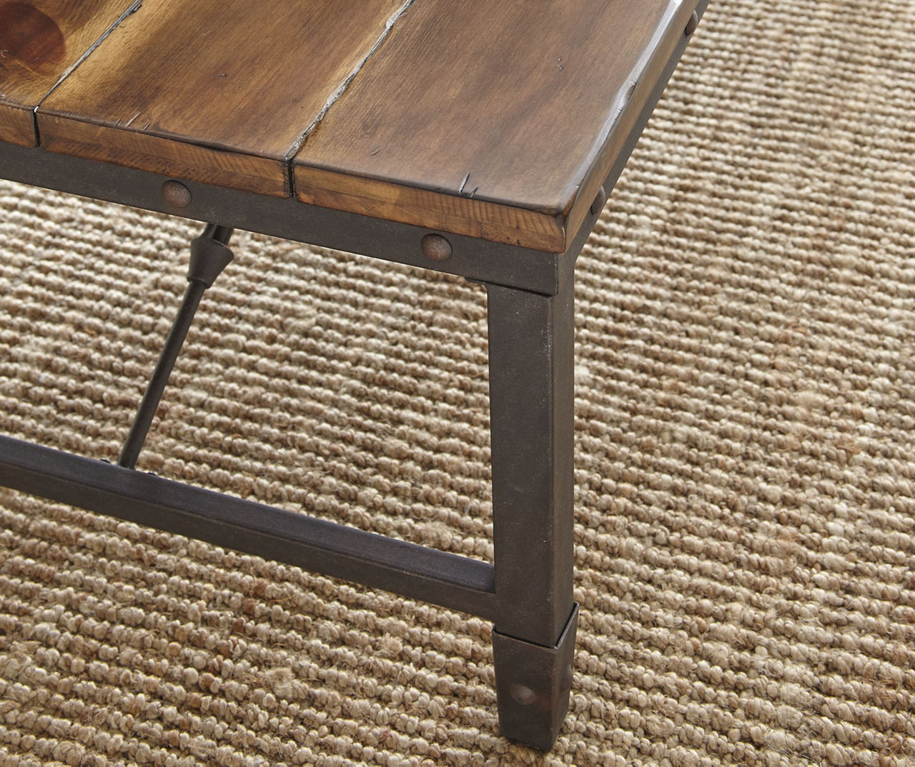Ashford Wood & Metal Coffee Table