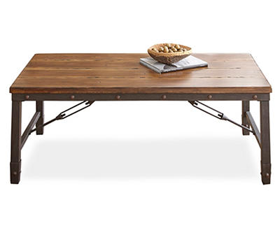 Ashford Wood & Metal Coffee Table
