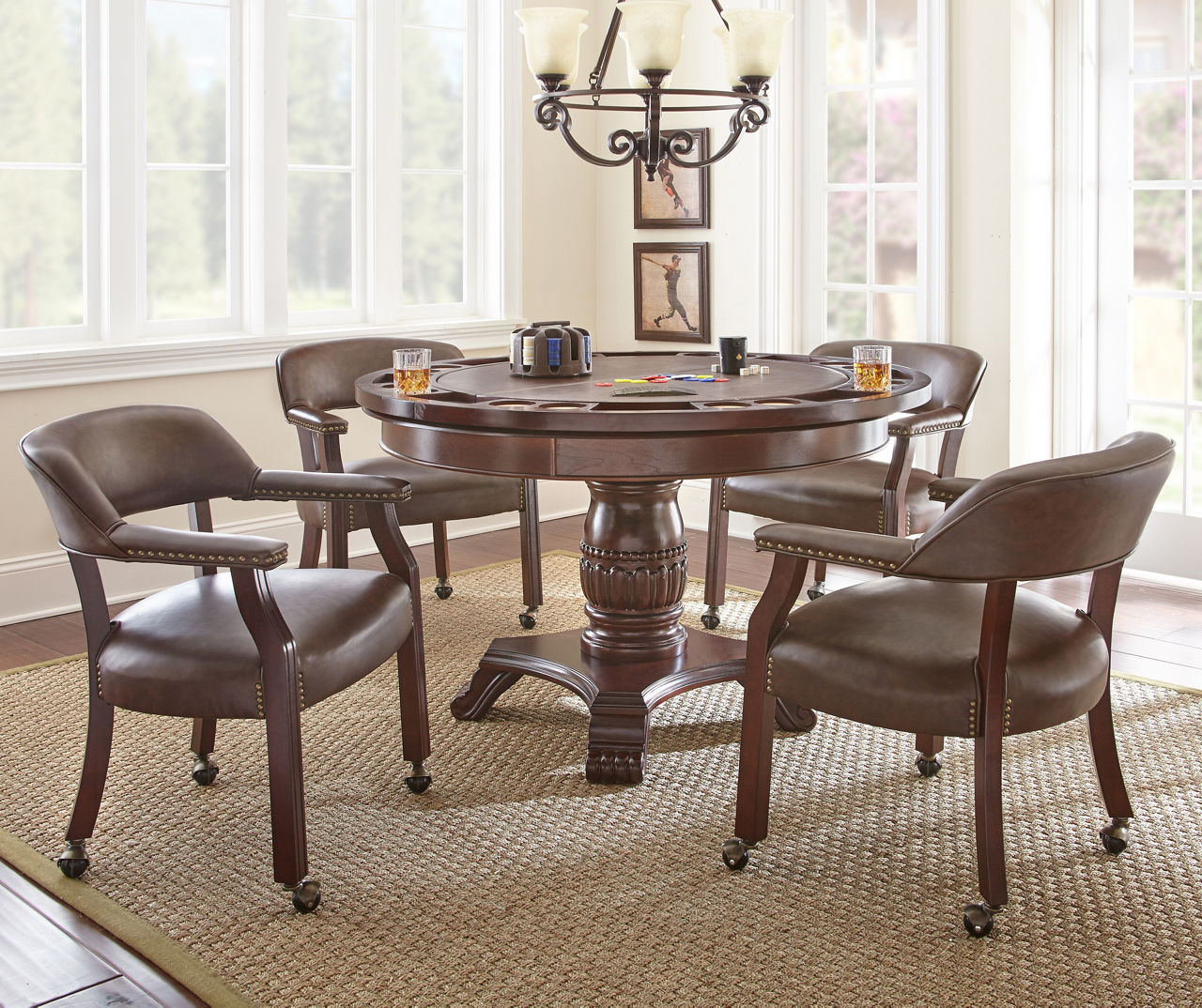 Tournament Round Dining Table Big Lots