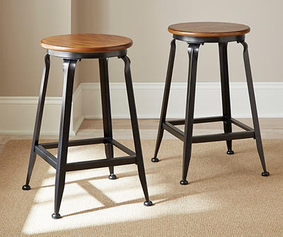 ADELE PAIR OF COUNTER STOOLS