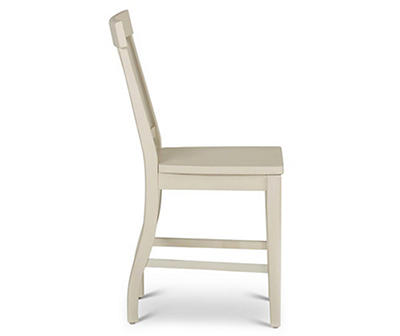 Cayla White Counter Chairs, 2-Pack