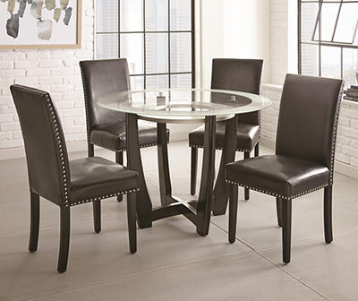 Verano Black Dining Chairs, 2-Pack