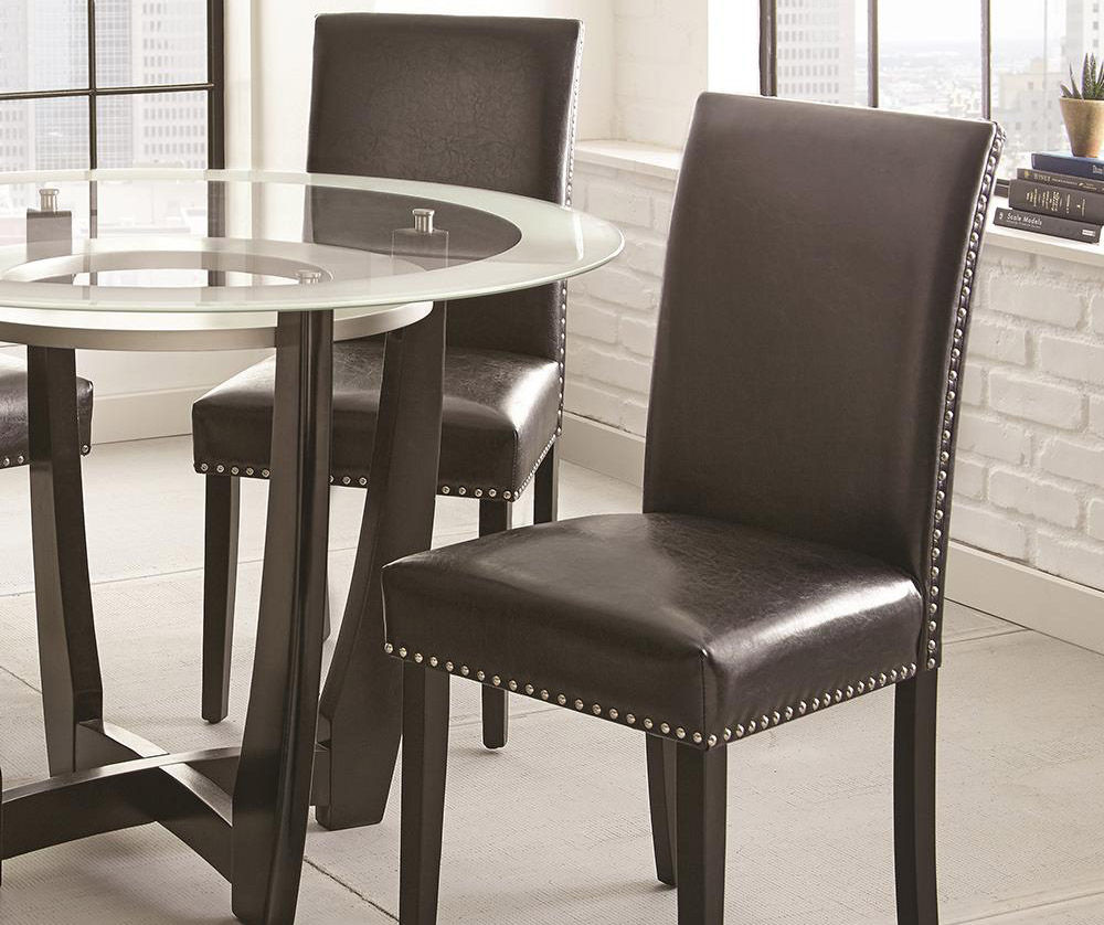 Verano Black Dining Chairs 2 Pack Big Lots