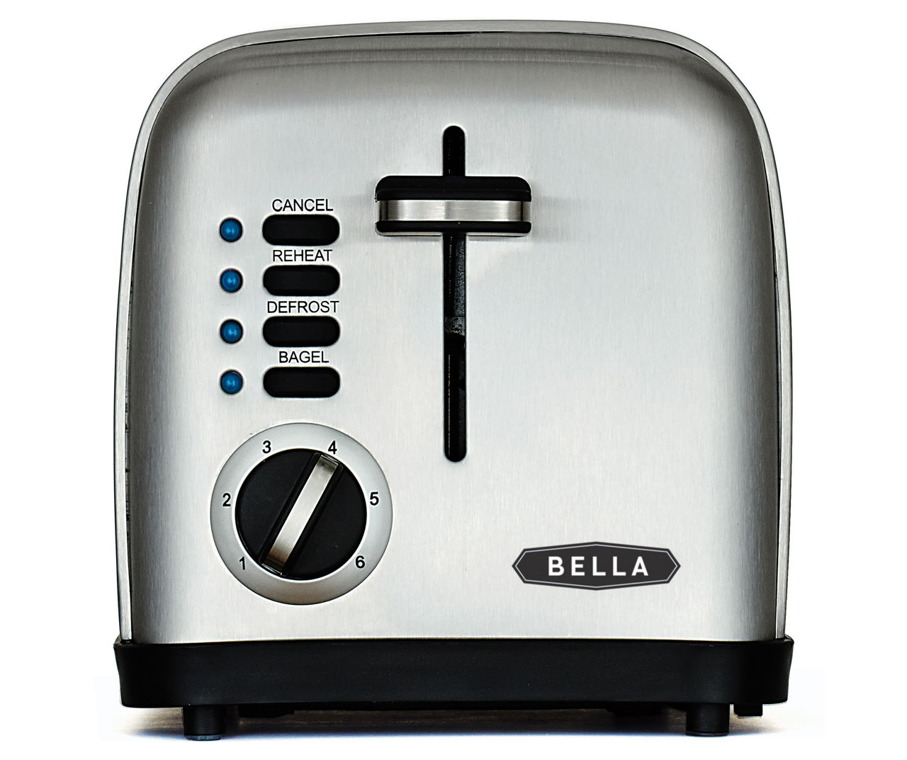 h2> Bella 900 W 2 slices-slice Toaster - silver </h2>