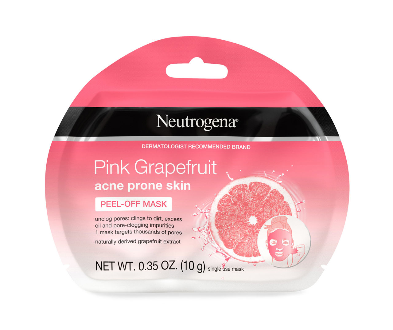 Neutrogena Neutrogena Pink Grapefruit PeelOff Acne Face Mask with