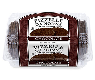 Chocolate Pizzelle, 7 Oz.