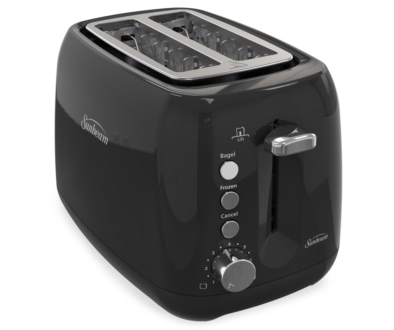 Sunbeam 2Slice WideSlot Toaster, Black Big Lots