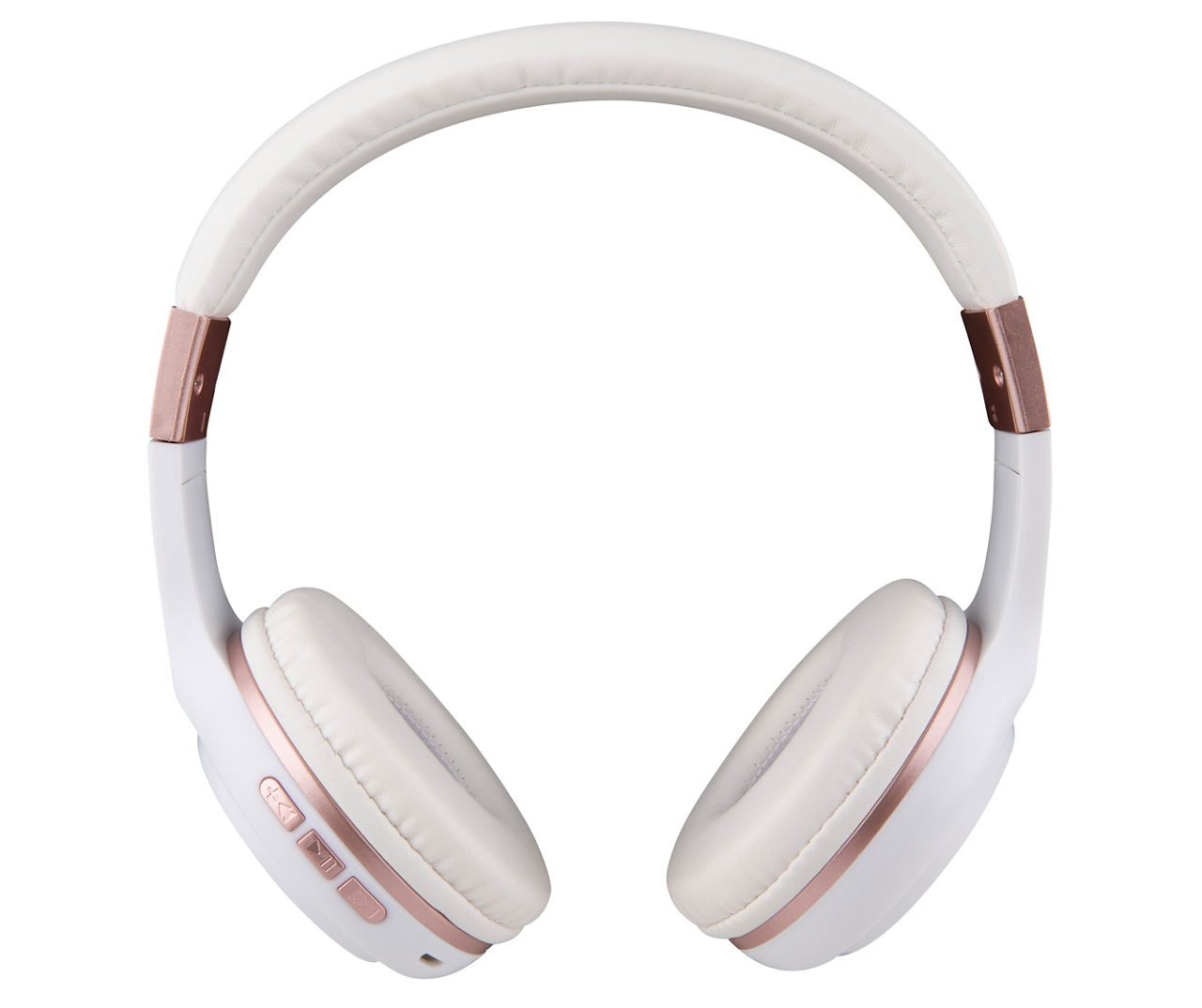 White and 2024 rose gold headset