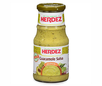 Herdez Medium Guacamole Salsa 15.7 oz. Jar