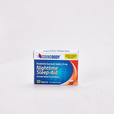 Nighttime Sleep Aid, 25 mg, 32 Tablets