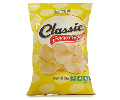 Classic Potato Chips, 8 Oz.