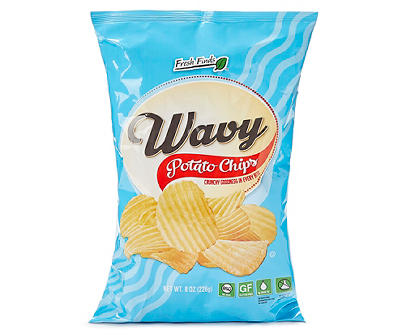 Wavy Potato Chips, 8 Oz.