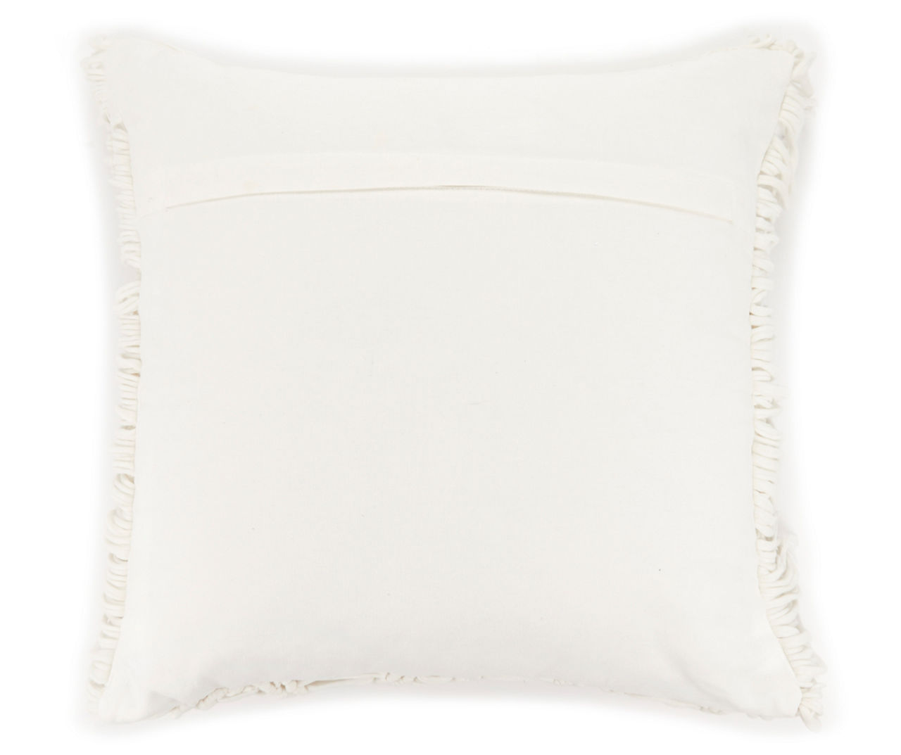 Andy Macrame White Throw Pillow - Big Lots