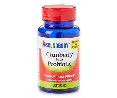 Cranberry Plus Probiotic, 30 Tablets