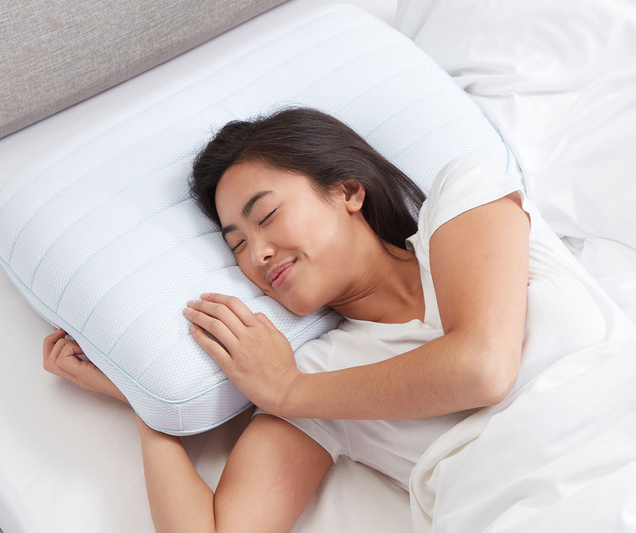 Zeopedic Side Sleeper Memory Foam Pillow