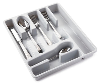 Gray Cutlery Tray