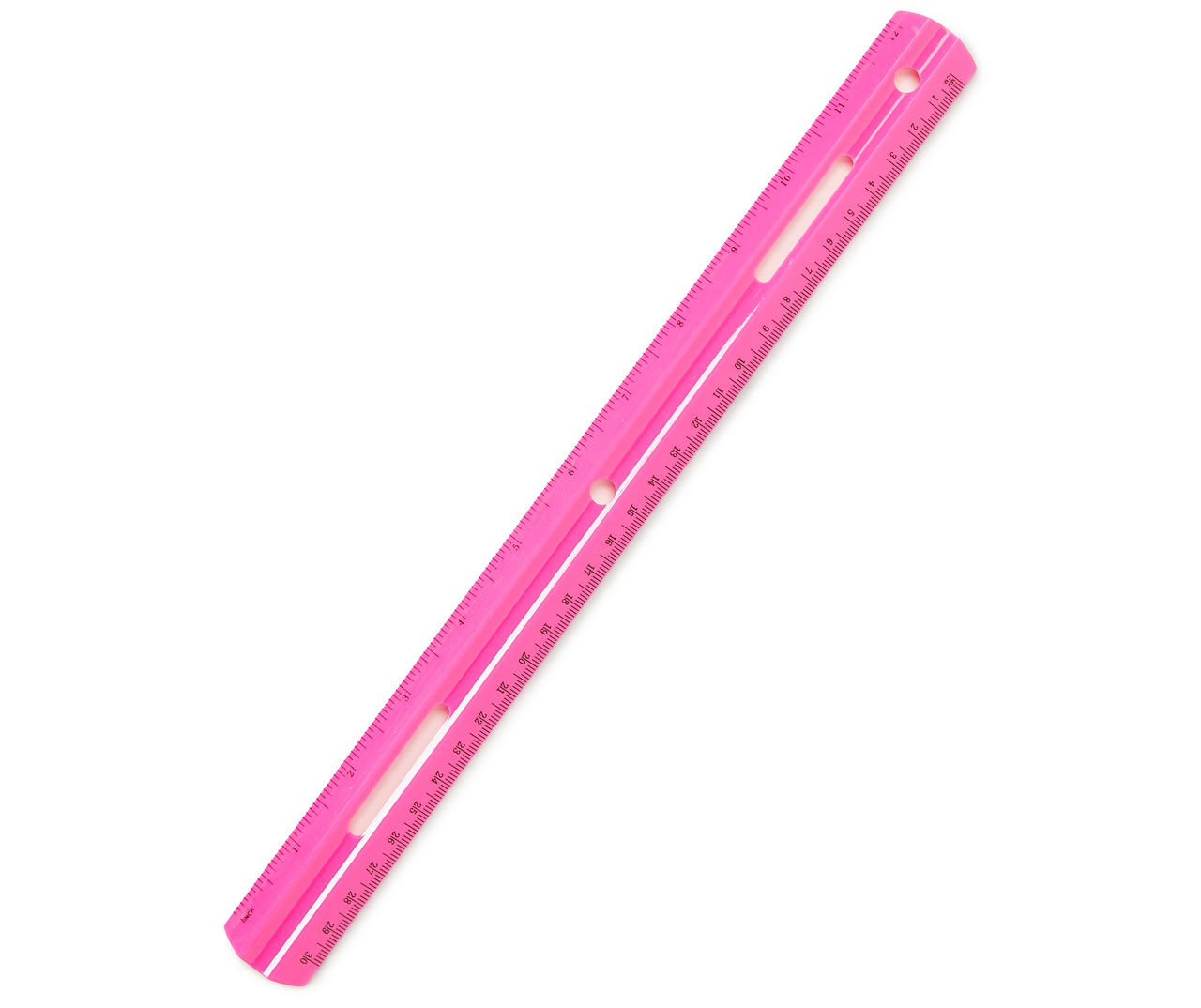 Big Lots Pink 12 Plastic Ruler