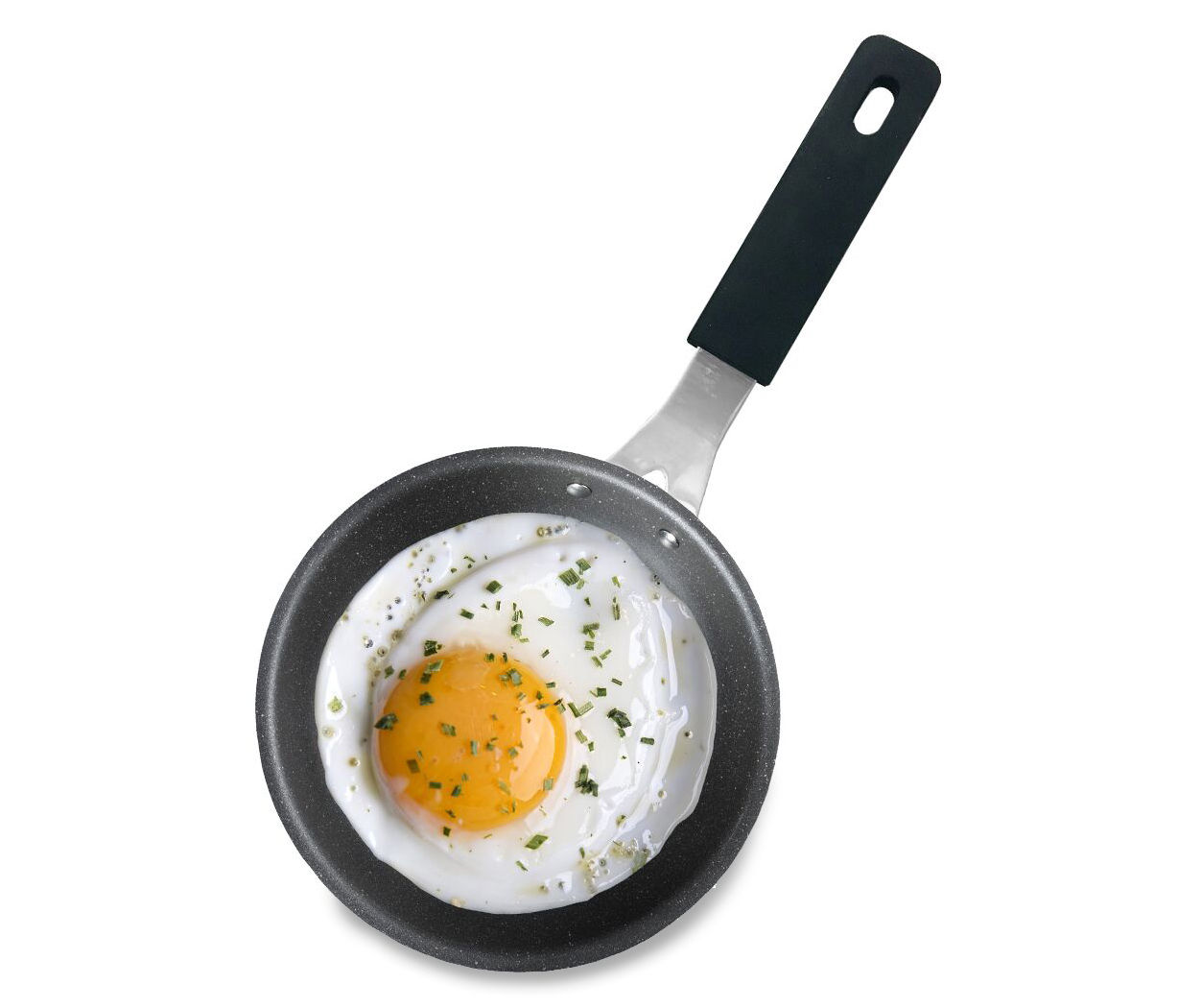 Granitestone 5.5 Nonstick Egg Pan With Rubber Grip Handle : Target