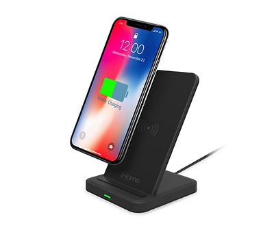 Black QI Wireless Charger Stand