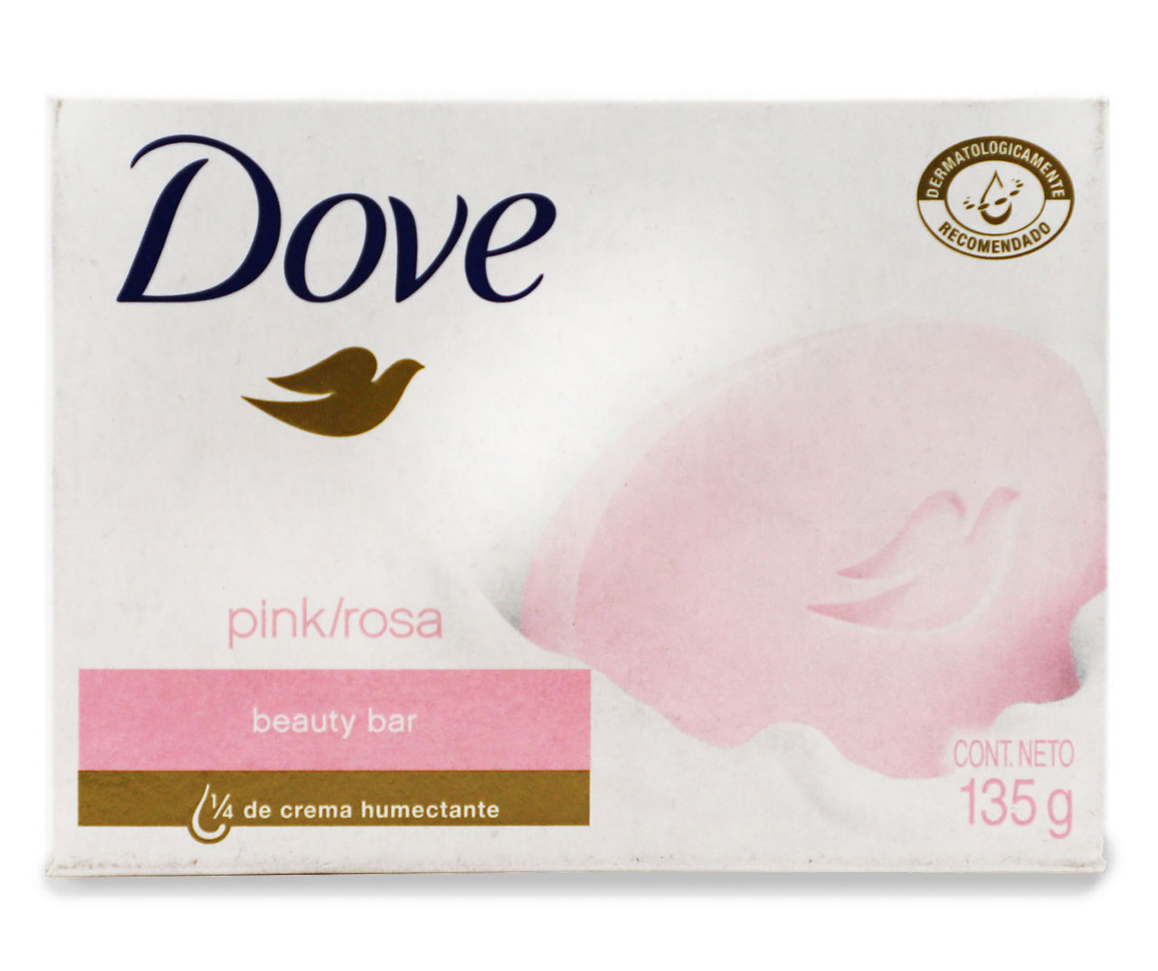 pink dove bar soap