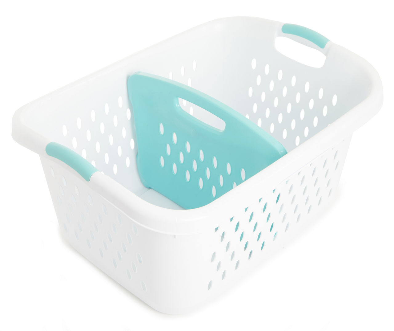 Rubbermaid FG2656TPWHT 2.2 Bushel White Laundry Hamper