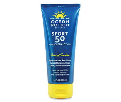 Sport SPF 50 Sunscreen Lotion, 6.8 Fl. Oz.