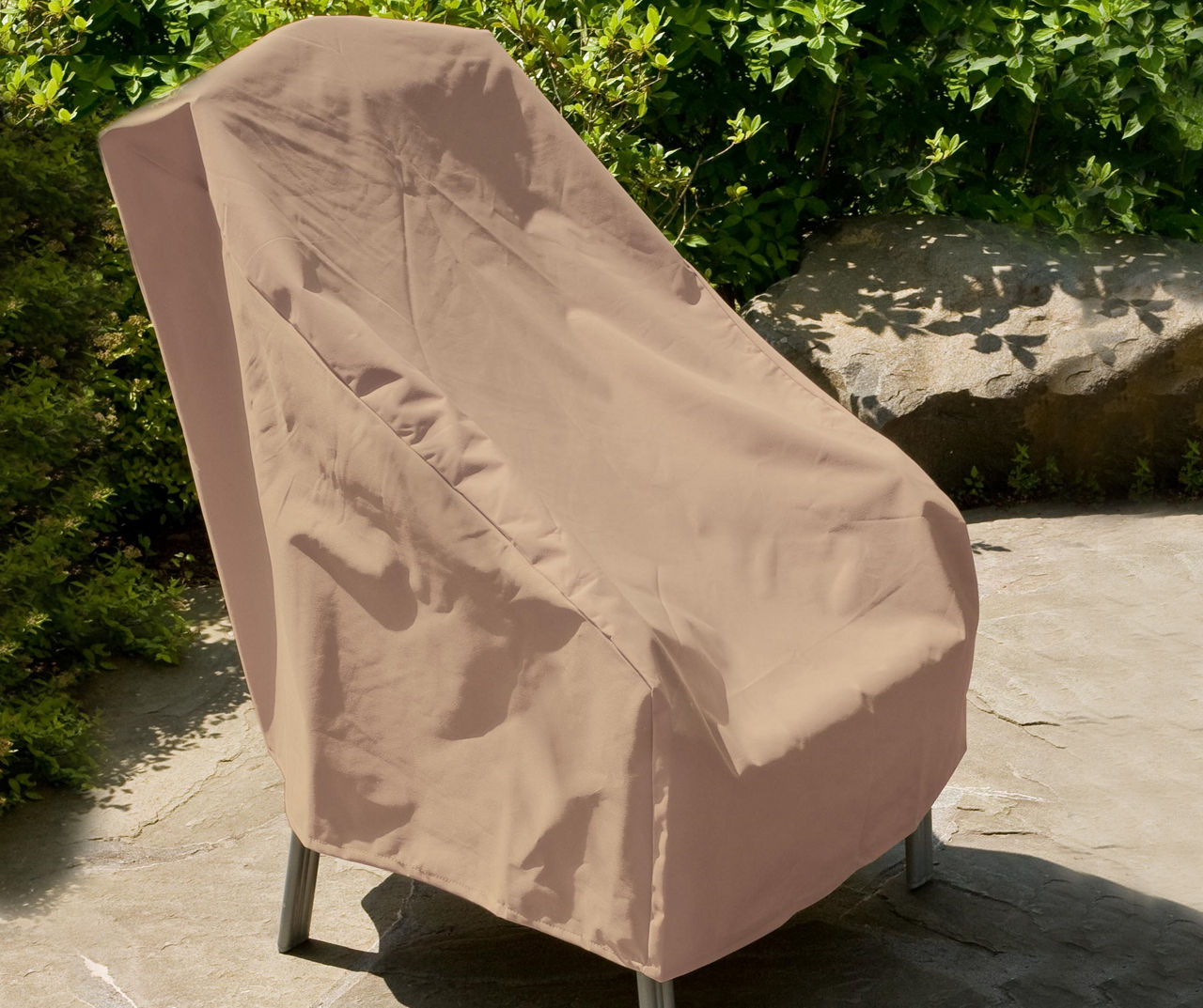 Taupe Outdoor Patio Chair Cover 33