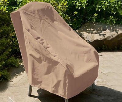 Taupe Outdoor Patio Chair Cover, (33