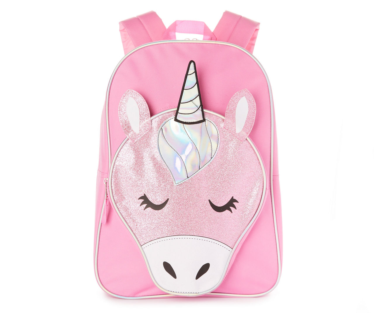 Pink Unicorn Pocket Glitter Critter Backpack | Big Lots
