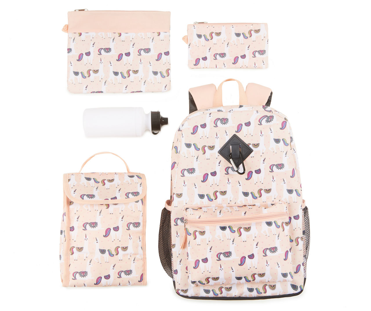 Llama Print 6-Piece Backpack Set | Big Lots