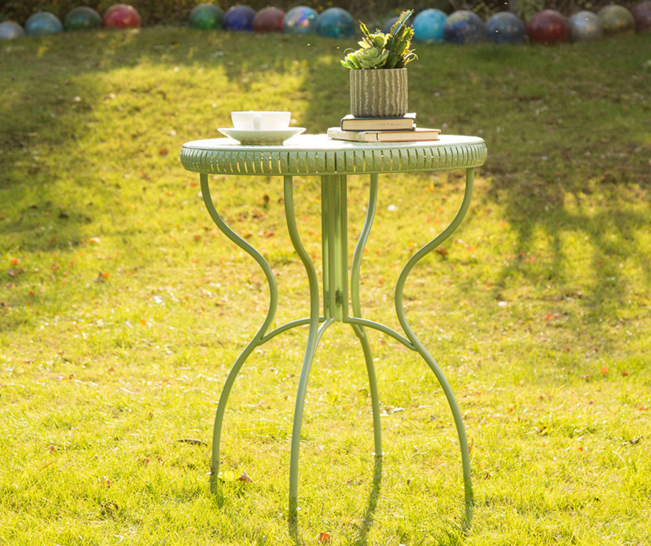 Mint green bistro online set