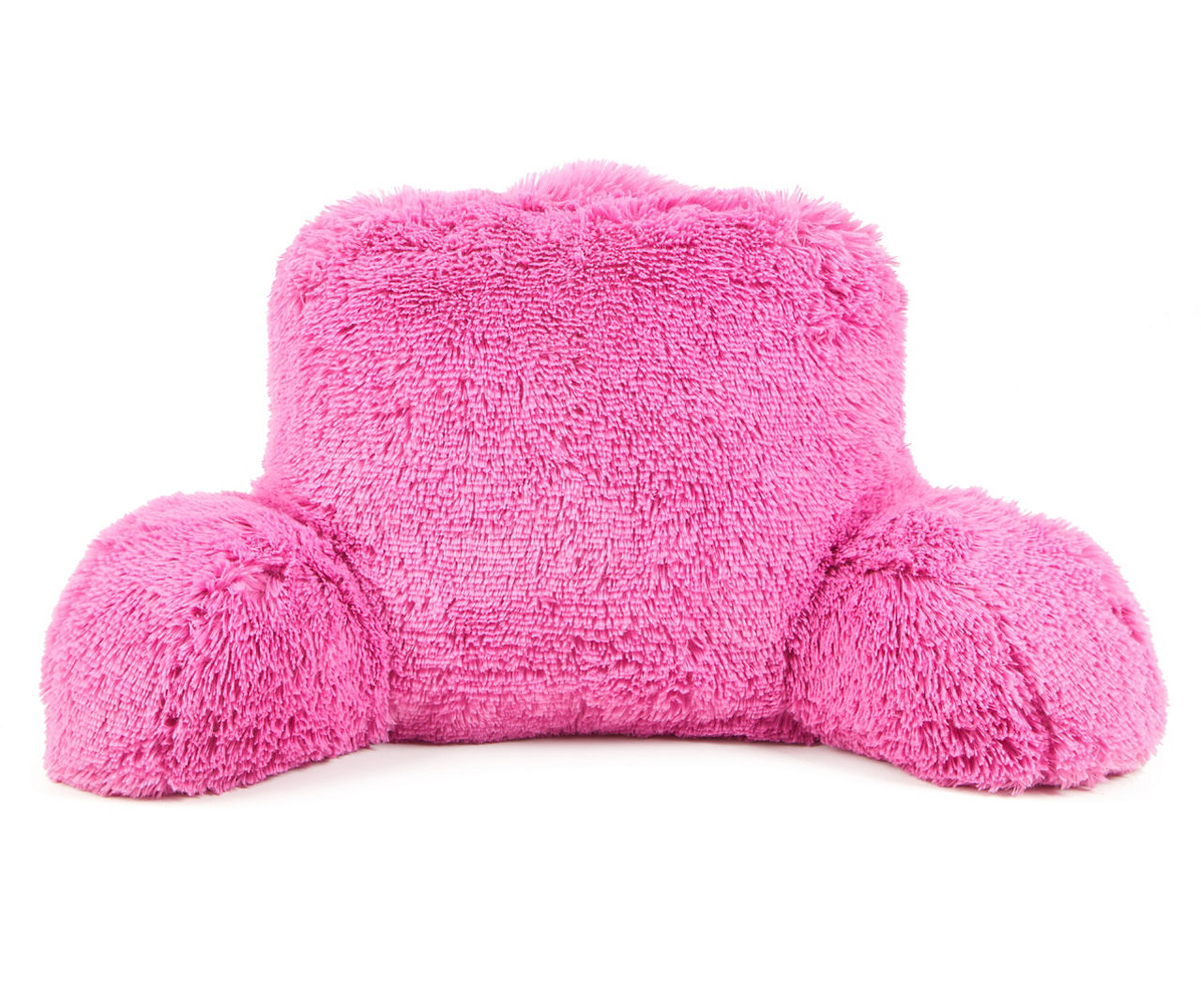 Pink Shag Bed Rest Lounger